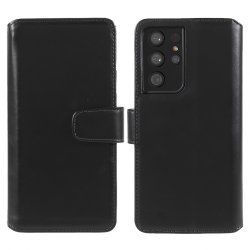 Samsung Galaxy S21 Ultra Kotelo Essential Leather Raven Black