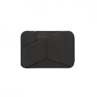 Korttipidike Leather MagSafe Card/Stand Sleeve Musta