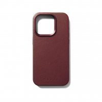 iPhone 15 Pro Kuori Full Leather Case MagSafe Burgundy