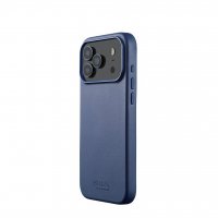iPhone 17 Pro Max Kuori Full Leather Case MagSafe Monaco Blue