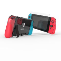 Nintendo Switch Kuori Näytönsuoja Kita Grip 360 Clear