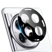 OnePlus 12 Kameran linssinsuojus Karkaistua Lasia Musta