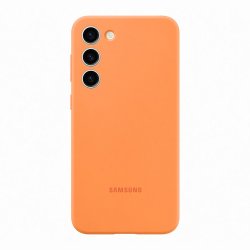 Original Galaxy S23 Plus Kuori Silicone Cover Oranssi