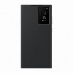 Original Galaxy S23 Ultra Kotelo Smart View Wallet Case Musta