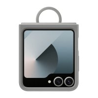 Original Galaxy Z Flip 6/Flip 7 FE Kuori Silicone Case Harmaa
