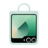 Original Galaxy Z Flip 6/Flip 7 FE Kuori Silicone Case Mint