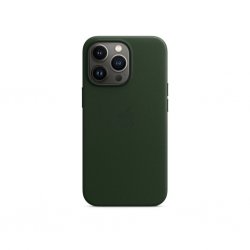 Original iPhone 13 Pro Kuori Leather Case MagSafe Sequoia Green
