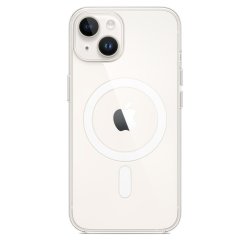 Original iPhone 14 Kuori Clear Case MagSafe Läpinäkyvä Kirkas