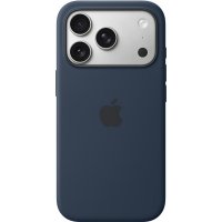 Original iPhone 17 Pro Max Kuori Silicone Case MagSafe Midnight
