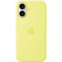 Original iPhone 17 Kuori Silicone Case MagSafe Neon Yellow