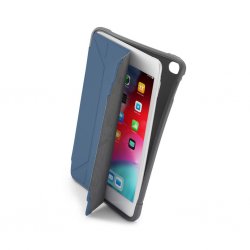 iPad Mini 2019 Kotelo Origami Shield Merensininen