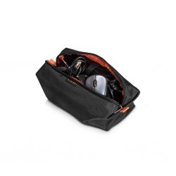 Tarvikepussi Musta Oranssi