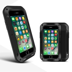 PoweRFul Case iPhone 7/8/SE Super GUARD Kuori Iskunkestävä Musta