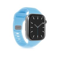 Apple Watch 44/45/46/Ultra 49mm Ranneke Glow Sininen