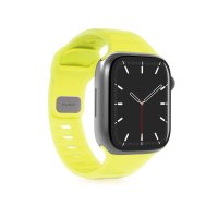 Apple Watch 44/45/46/Ultra 49mm Ranneke Glow Keltainen