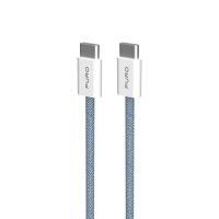 Kaapeli Fabrik 2.0 60W USB-C/USB-C 1.5m Blue Lagoon