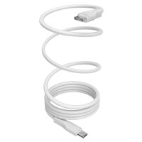 Kaapeli Magnetic USB-C to USB-C 1m Valkoinen