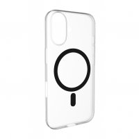 iPhone 17 Kuori Lite Mag Läpinäkyvä Musta