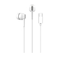 Langalliset Kuulokkeet Fine USB-C Valkoinen