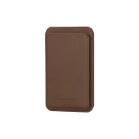 Korttipidike Leather Wallet MagSafe Dark Tan