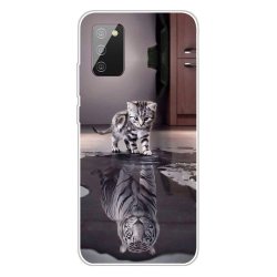 Samsung Galaxy A02s Kuori Aihe Kissa Ja Tiger