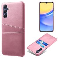 Samsung Galaxy A15 Kuori ja Kaksi Korttitaskua Ruusukulta