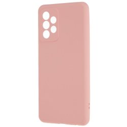 Samsung Galaxy A23 5G Kuori Silikoni Vaaleanpunainen