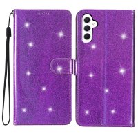 Samsung Galaxy A25 Kotelo Glitter Violetti