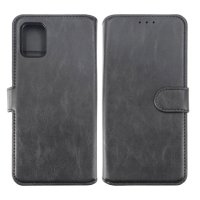 Samsung Galaxy A51 Kotelo Detachable Wallet Case Musta