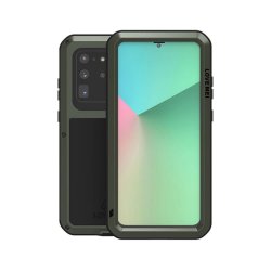 Samsung Galaxy S20 Ultra Kuori PoweRFul Case Vihreä