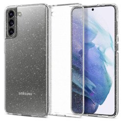 Samsung Galaxy S21 Plus Suojakuori Liquid Crystal Glitter Crystal Quartz