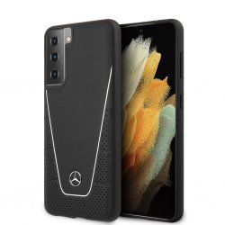 Samsung Galaxy S21 Plus Kuori Logo Perforoitu Dynamic Musta