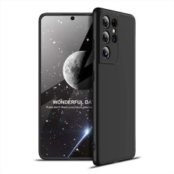 Samsung Galaxy S21 Ultra Kuori Kolmiosainen Musta