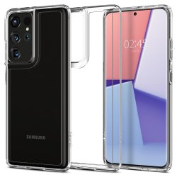 Samsung Galaxy S21 Ultra Suojakuori Ultra Hybrid Crystal Clear