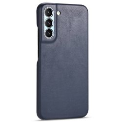Samsung Galaxy S22 Plus Kuori Nahkarakenne Sininen
