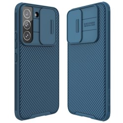 Samsung Galaxy S22 Kuori CamShield Sininen
