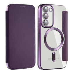 Samsung Galaxy S23 Kotelo MagSafe Violetti