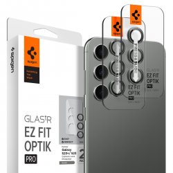 Samsung Galaxy S23/Galaxy S23 Plus Kameran linssinsuojus GLAS.tR EZ Fit Optik Pro 2-pakkaus Vihreä