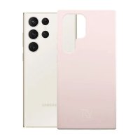 Samsung Galaxy S23 Ultra Kuori Silikoni Hiekan pinkki