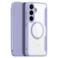Samsung Galaxy S24 Kotelo Skin X Pro Series MagSafe Violetti