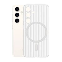 Samsung Galaxy S24 Kuori Aaltolevy MagSafe Läpinäkyvä