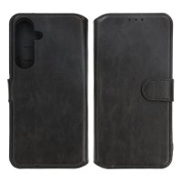 Samsung Galaxy S24 Kotelo Detachable Wallet Case Musta