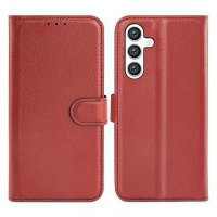 Samsung Galaxy S24 Plus Kotelo Telinetoiminto Ruskea