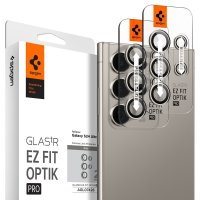 Samsung Galaxy S24 Ultra Kameran suoja GLAS.tR EZ Fit Optik Pro 2-pakkaus Harmaa