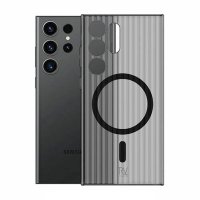 Samsung Galaxy S24 Ultra Kuori Aaltolevy MagSafe Harmaa