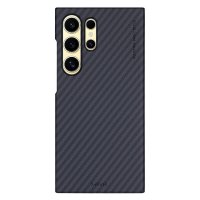 Samsung Galaxy S24 Ultra Kuori Hiilikuitukuvio MagSafe Musta
