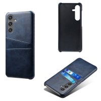 Samsung Galaxy S25 Kuori ja Kaksi Korttitaskua Sininen