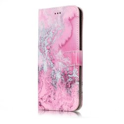Samsung Galaxy S8 Kotelo Aihe Vaaleanpunainen ja Harmaa Laava
