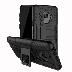 Samsung Galaxy S9 Plus Kuori Armor RengasKuvio Musta