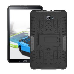 Samsung Galaxy Tab A 10.1 RengasKuvio Armor Kuori Musta (T580 T585)